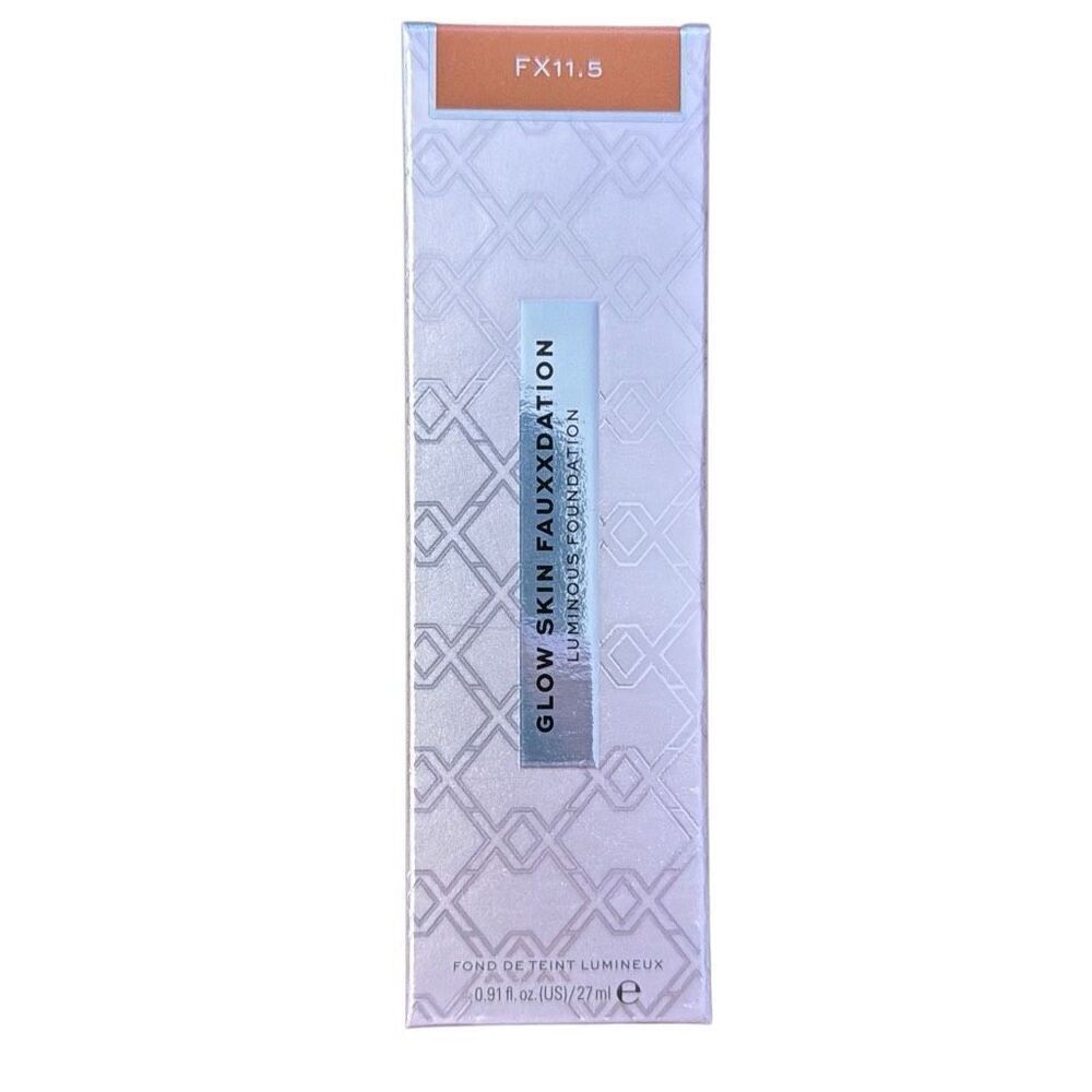 Revolution Glow Skin Luminous Foundation FX 11.5 Deep Medium Skin Olive Underton